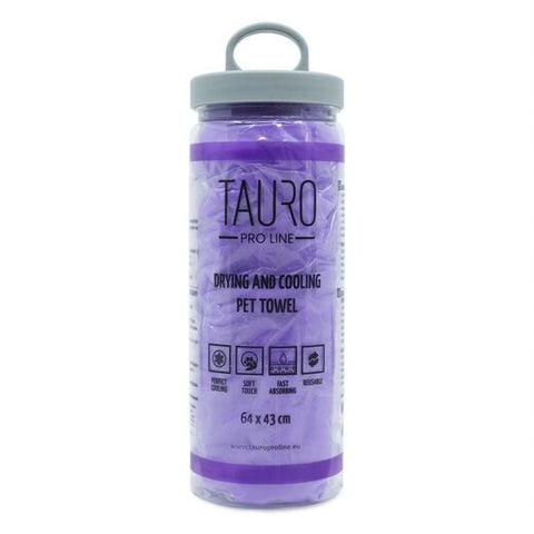 Tauro Pro Line Drying & Cooling Towel Violetti 66*43 cm