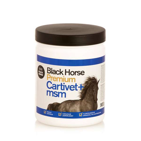 Black Horse Premium Cartivet+MSM 900 g (jopa -10%)