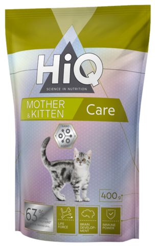 HiQ Kissa Mother & Kitten Care 400 g (-79%)
