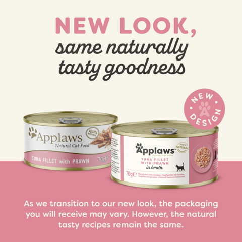 Applaws Kissa Tonnikala & Katkarapu 70 g (-17%)
