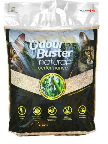 Odour Buster Natural Maatuva Kissanhiekka 6,4 kg (5 kpl -40%!)