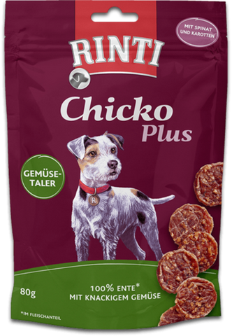 Rinti Chicko Plus Ankka & Vihannes 80 g (-25%)