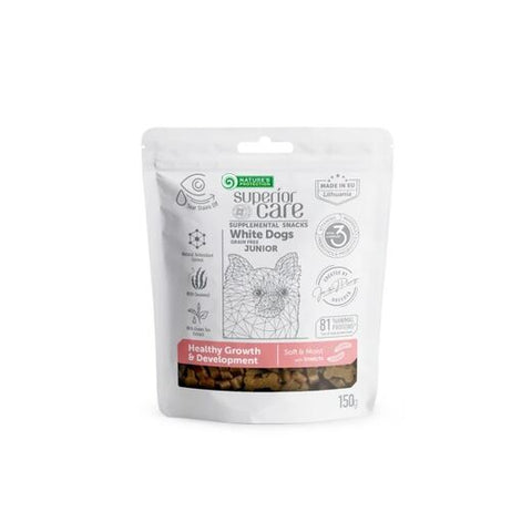 NP Superior Care White Junior Insect Herkkupalat 150 g (-25%)