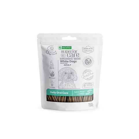 NP Superior Care White Adult Daily Oral Care Herkkutikut 150 g (-25%)