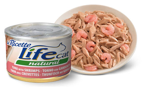 LifeCat Le Ricette Tonnikala & Katkarapu 150 g (-20%)