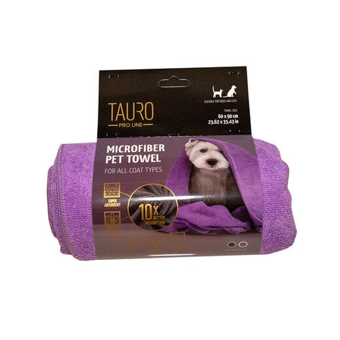 Tauro Pro Line Mikrokuitupyyhe Violetti 60*90 cm (-25%)