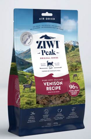 ZiwiPeak Kissa Ilmakuivattu Peura 400 g