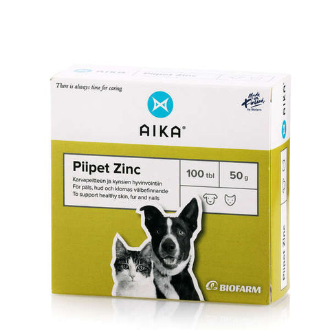 Aika Piipet Zinc 100 kpl