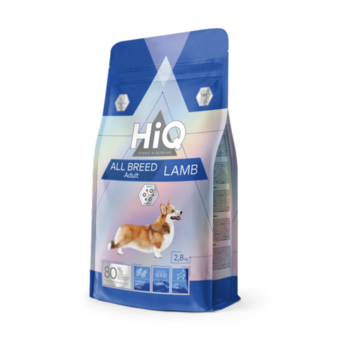 HiQ Adult Lamb 2,8 kg (-70%)