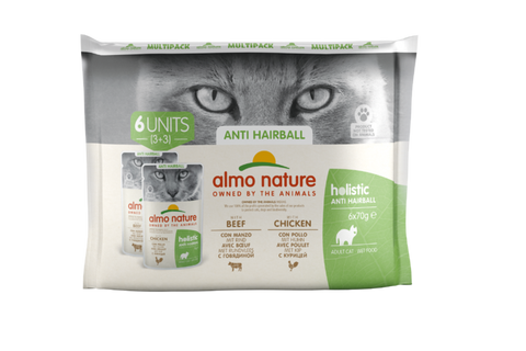 Almo Nature Anti Hairball 6-pack
