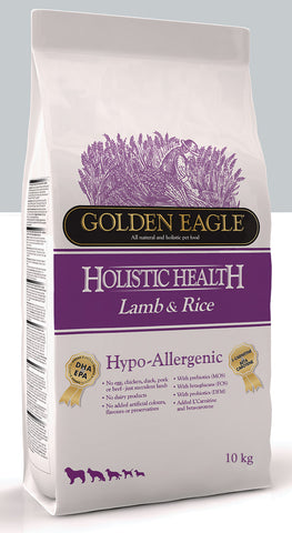 Golden Eagle Hypoallergenic Lamb & Rice 10 kg (tilaustuote)