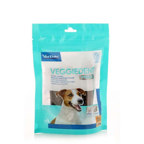 VeggieDent Fr3sh Makupalat 5-10 kg Koirille 15 kpl