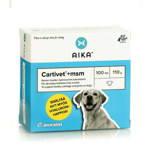 Aika Cartivet + MSM 100 tabl