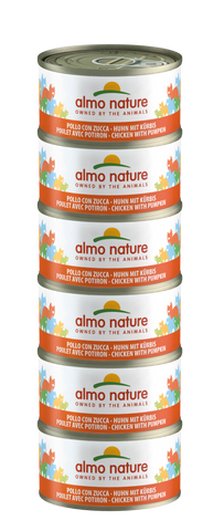 Almo Nature Kana & Kurpitsa 6-pack (-29%)