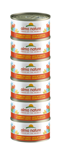 Almo Nature Lohi & Porkkana 6-pack (-29%)