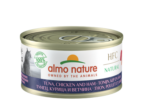 Almo Nature Tonnikala, Kana & Kinkku 70 g (-11%)