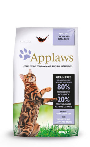 Applaws Kissa Adult Kana & Ankka 400 g