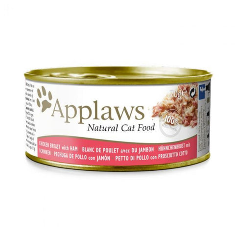 Applaws Kissa Kana & Kinkku 70 g (-17%)