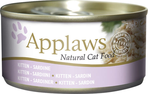 Applaws Kissa Kitten Sardiini 70 g
