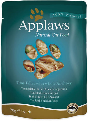 Applaws Kissa Tonnikala & Anjovis 70 g (-14%)