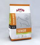 Arion Original Senior Kana & Riisi 2*12 kg TUPLA (tilaustuote) (-10 €)