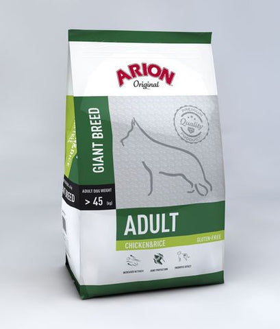 Arion Original Adult Giant Kana & Riisi 2*12 kg TUPLA (-25%)