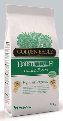 Golden Eagle Hypoallergenic Duck & Potato 2*10 kg TUPLA (-40€)