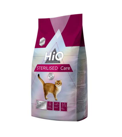 HiQ Kissa Adult Sterilised Care 6,5 kg (-25%)