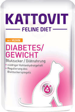 Kattovit Diabetes / Ylipaino Kana 85 g