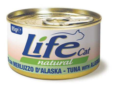 LifeCat Tonnikala & Alaskan Turska 85 g (-20%)