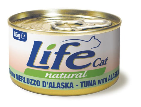 LifeCat Tonnikala & Alaskan Turska 85 g