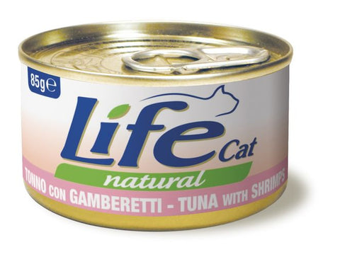 LifeCat Tonnikala & Katkarapu 85 g