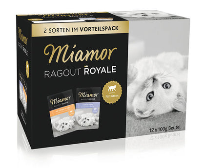 Miamor Ragout Royale Jelly Lajitelma Kitten 12 * 100 g (pennuille) (jopa -60%)