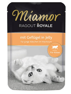 Miamor Ragout Royale Kitten Siipikarja Jelly 100 g