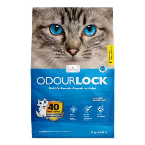 Odour Lock Hajustamaton Kissanhiekka 12 kg