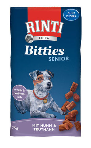 Rinti Bitties Senior Kana & Kalkkuna 75 g (-75%, huom. päiväys)