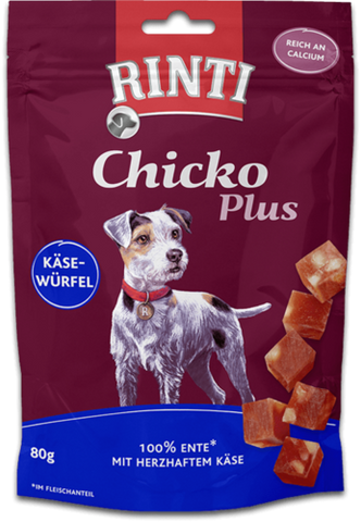 Rinti Chicko Plus Ankka & Juusto 80 g