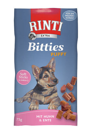 Rinti Bitties Puppy Kana & Ankka 75 g (-25%)