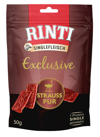 Rinti Exclusive Strutsi Herkkupalat 50 g (-25%)